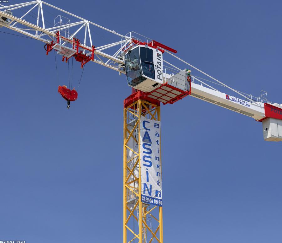 Construction site funded with development finance